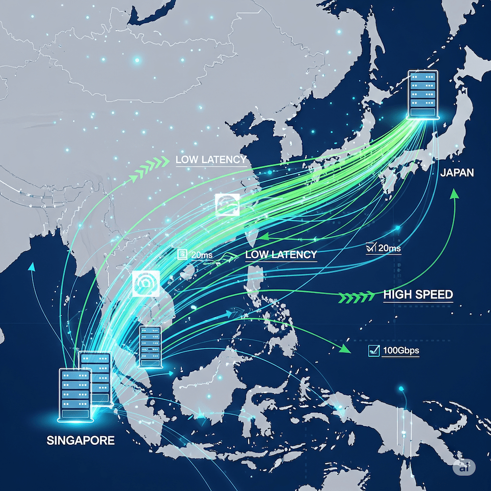 High-Speed Hosting from Singapore for the Japanese Market