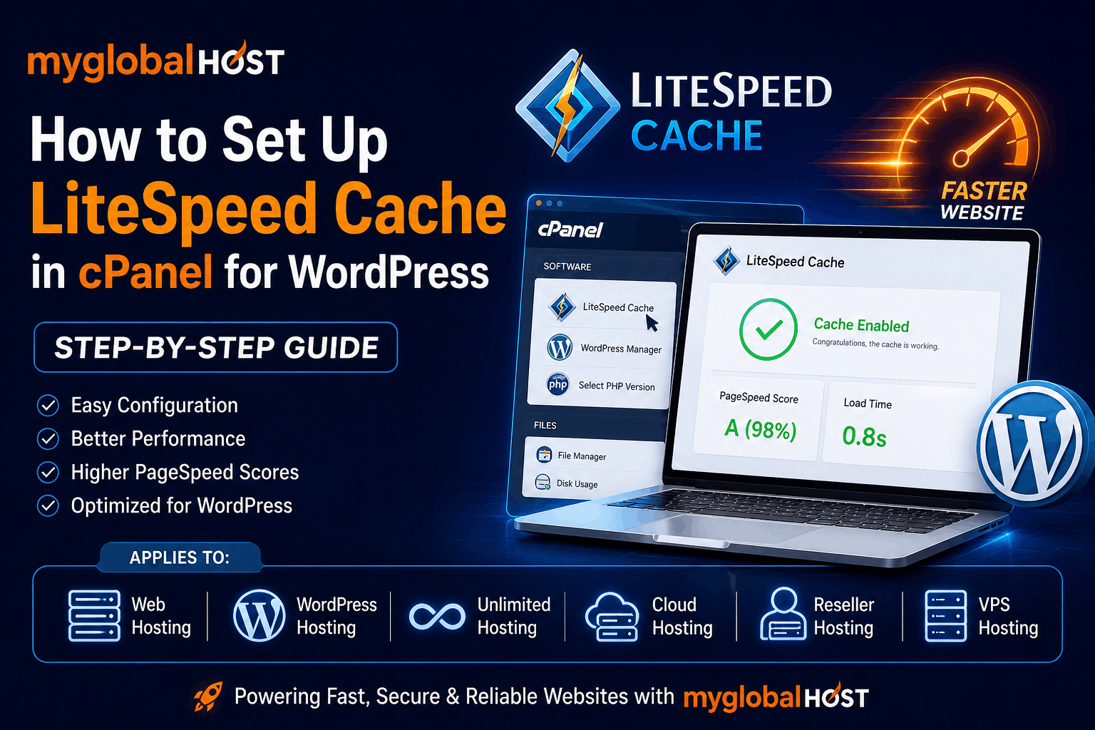 How to Set Up LiteSpeed Cache in cPanel for WordPress (Step-by-Step) 2026