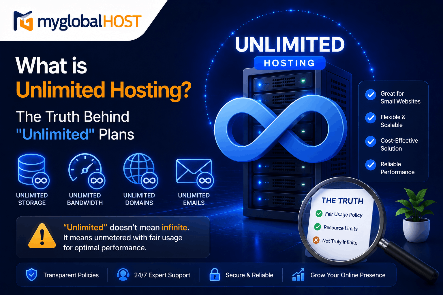 What is Unlimited Hosting | myglobalHOST
